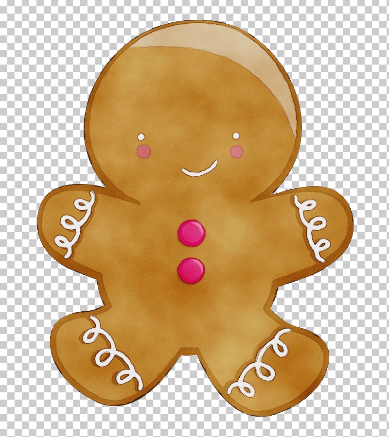 Gingerbread Sticker PNG, Clipart, Gingerbread, Paint, Sticker, Watercolor, Wet Ink Free PNG Download