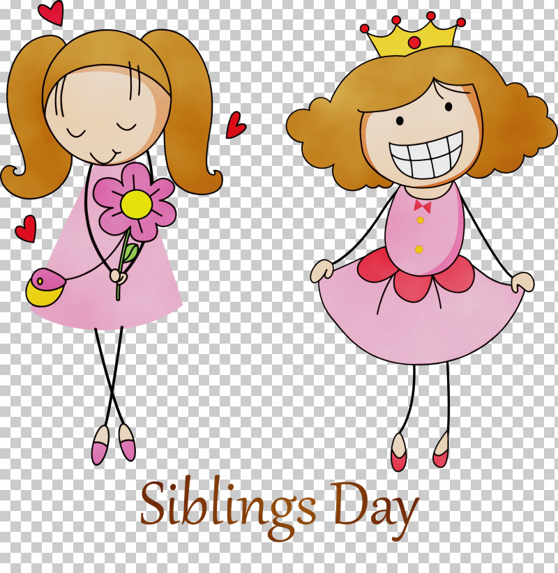 Cartoon Pink Cheek Happy Smile PNG, Clipart, Cartoon, Cheek, Child, Happy, Happy Siblings Day Free PNG Download