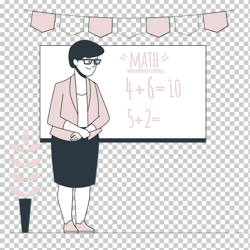 Cartoon Teaching Vector Mathematics PNG, Clipart, Cartoon, Education, Mathematics, Paint, Teaching Free PNG Download