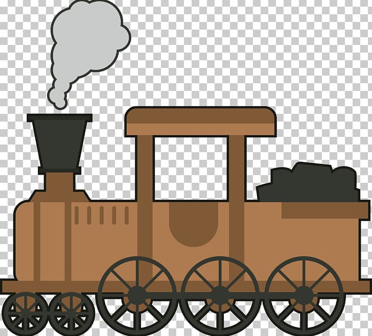 Train Rail Transport Cartoon Locomotive PNG, Clipart, Brown, Brown , Brown Background, Car, Clip Art Free PNG Download