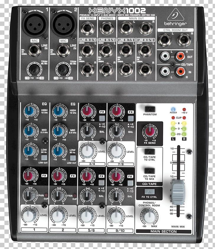 Microphone Preamplifier Audio Mixers Behringer PNG, Clipart, Audio, Audio Equipment, Audio Mixers, Behringer, Electronic Device Free PNG Download