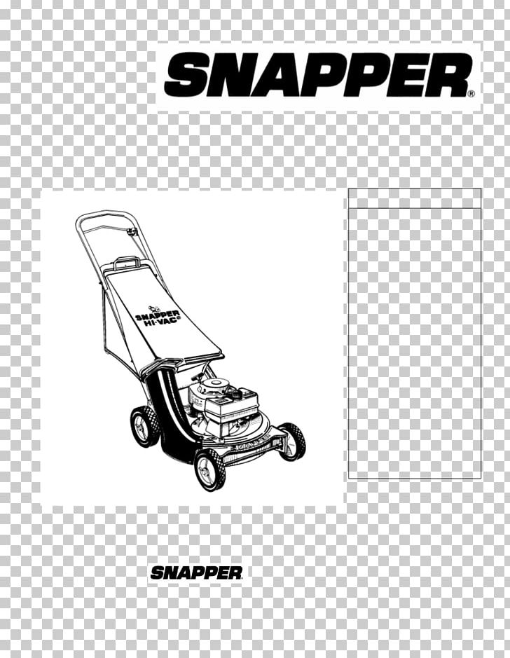 Snapper Inc. Lawn Mowers PNG, Clipart, Angle, Area, Automotive Design, Black And White, Diagram Free PNG Download