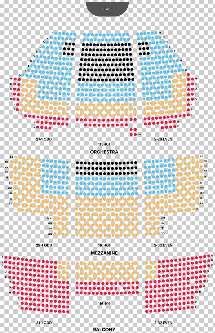 Pantages Seating Chart Aladdin