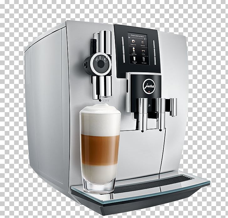 Espresso Coffee Latte Macchiato Jura Elektroapparate Jura J6 PNG, Clipart, Brewed Coffee, Coffee, Coffeemaker, Drip Coffee Maker, Espresso Free PNG Download