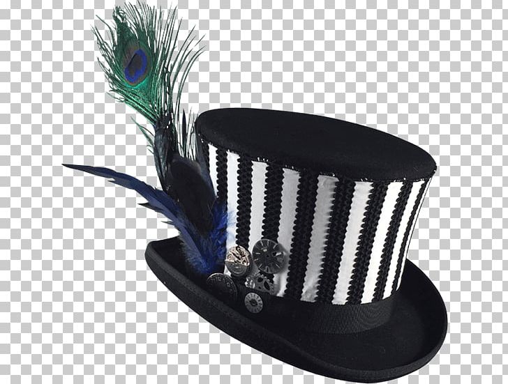 Mad Hatter Headgear Top Hat Steampunk PNG, Clipart, Blue, Clothing, Cobalt, Cobalt Blue, Feather Free PNG Download