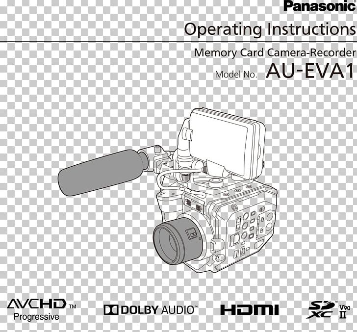 Panasonic AU-EVA1 5.7K Super 35mm Cinema Camera Product Manuals DJI Ronin DJI-RONIN-S Owner's Manual PNG, Clipart,  Free PNG Download
