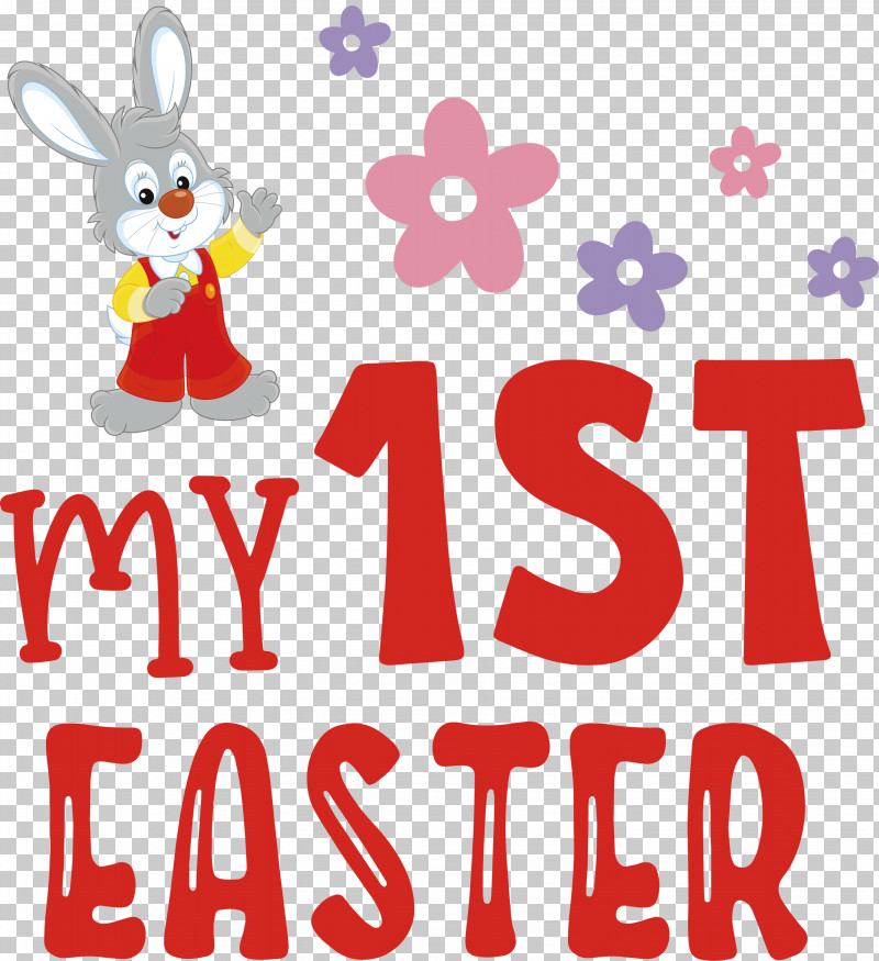 My 1st Easter Easter Bunny Easter Day PNG, Clipart, Cartoon, Christmas Day, Christmas Decoration, Easter Bunny, Easter Day Free PNG Download