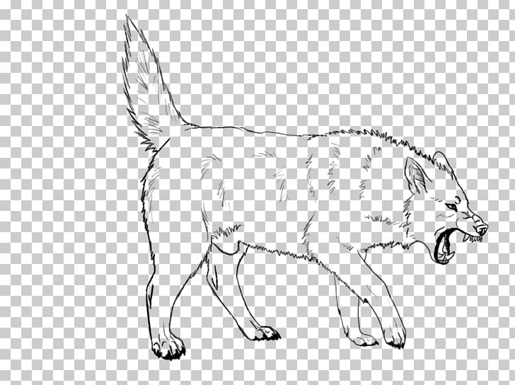 Dog Breed Wolf Walking Red Fox Line Art PNG, Clipart, Angry Wolf Face, Animal Figure, Artwork, Black And White, Breed Free PNG Download