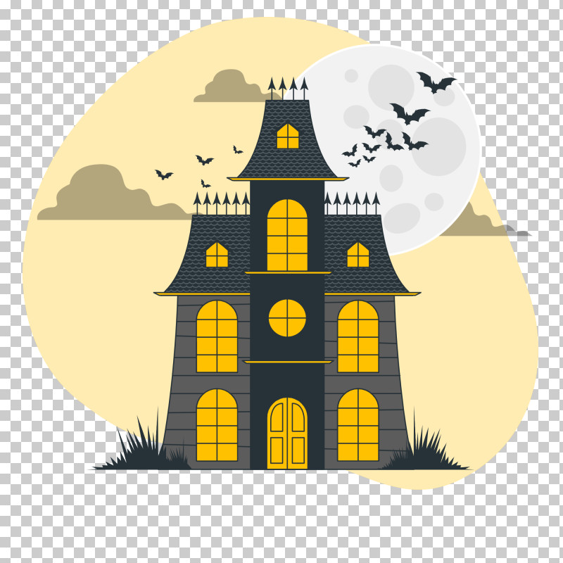 Halloween PNG, Clipart, Flat Design, Halloween, Haunted House, Logo, Poster Free PNG Download