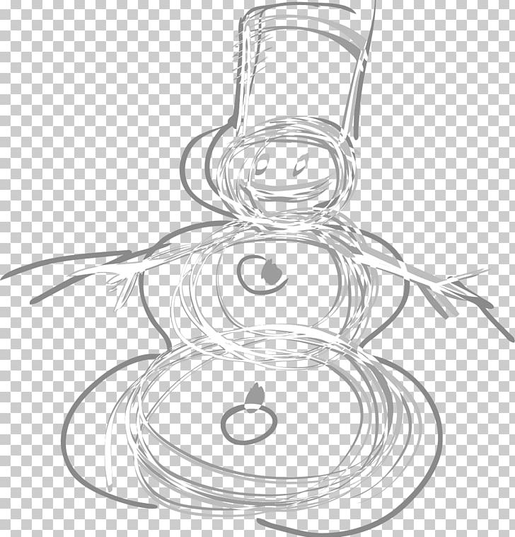 Snowman Winter PNG, Clipart, Abstract Lines, Adobe Illustrator, Artwork, Black And White, Body Jewelry Free PNG Download