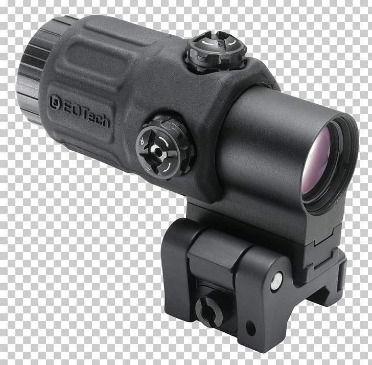 EOTech EOTech G33.STS 3x Magnifier With Mount Holographic Weapon Sight Telescopic Sight PNG, Clipart, Aimpoint Ab, Angle, Collimator Sight, Eotech, Firearm Free PNG Download