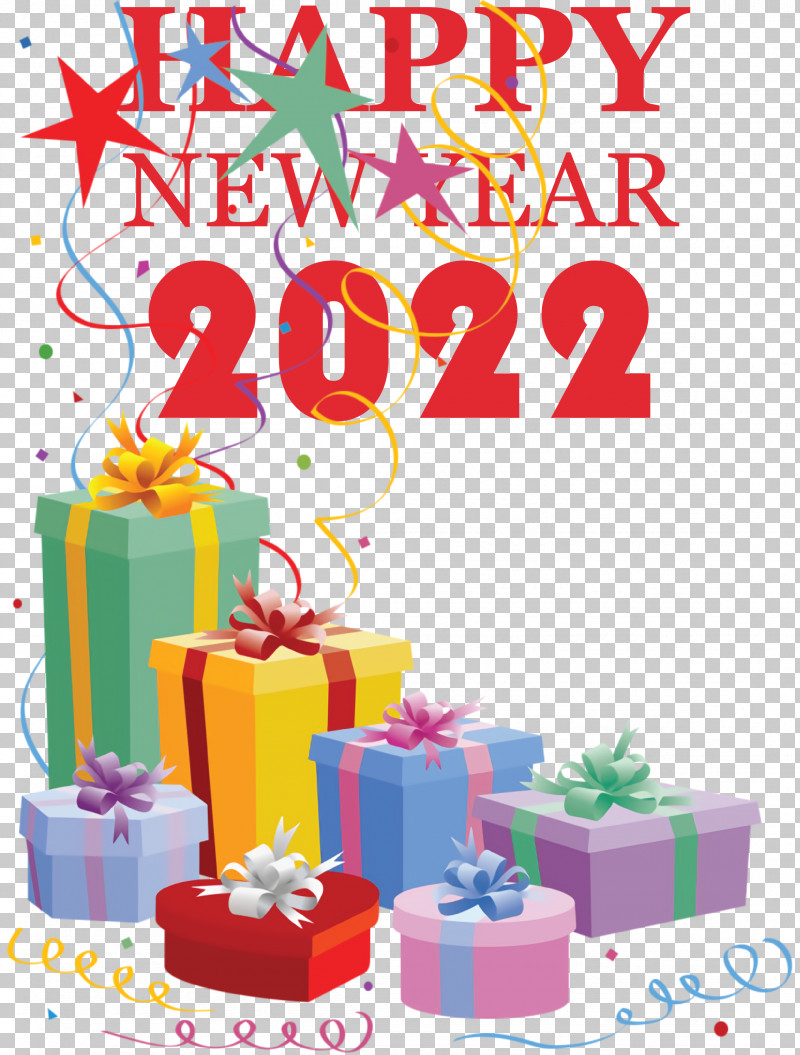 Happy New Year 2022 Gift Boxes Wishes PNG, Clipart, Balloon, Birthday, Birthday Cake, Cake, Cake Decorating Free PNG Download