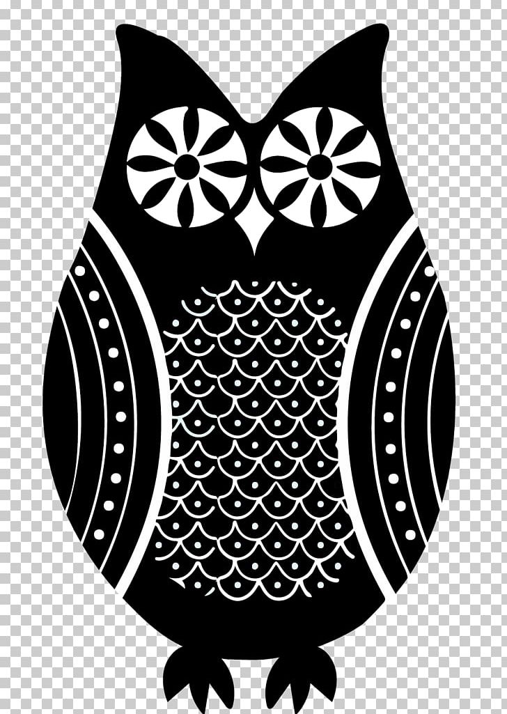 Owl White Font PNG, Clipart, Bird, Bird Of Prey, Black, Black And White, Black M Free PNG Download