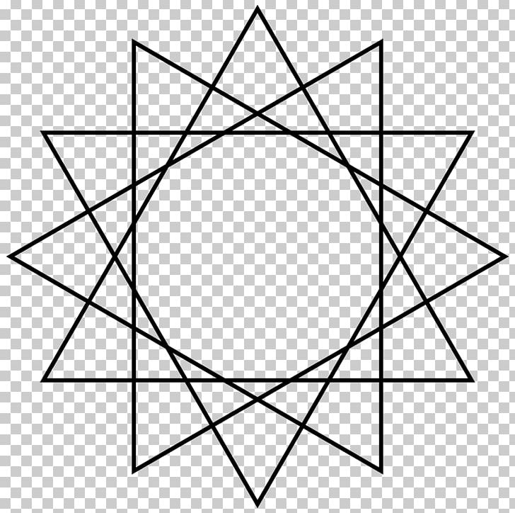 Star Polygon Dodecagon Regular Polygon Five-pointed Star PNG, Clipart, Angle, Area, Black And White, Circle, Circumscribed Circle Free PNG Download