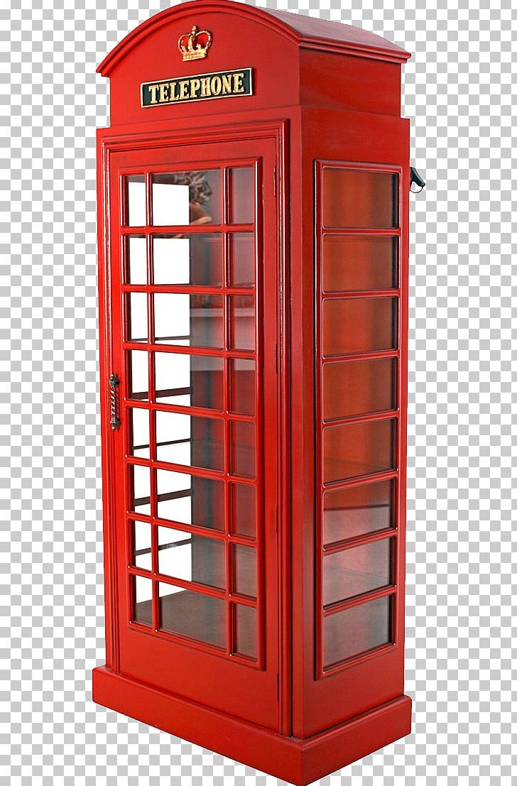 Design Toscano British Telephone Booth Display Cabinet Accent