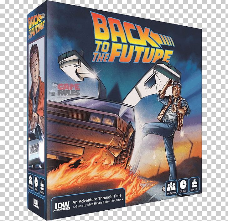 Marty McFly Dr. Emmett Brown Back To The Future Board Game DeLorean Time Machine PNG, Clipart, Back To The Future, Back To The Future Part Ii, Back To The Future Part Iii, Board Game, Delorean Time Machine Free PNG Download