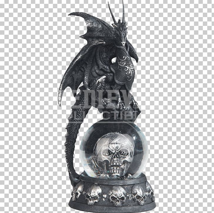 Snow Globes White Dragon PNG, Clipart, Dragon, European Dragon, Figurine, Globe, Gothic Art Free PNG Download