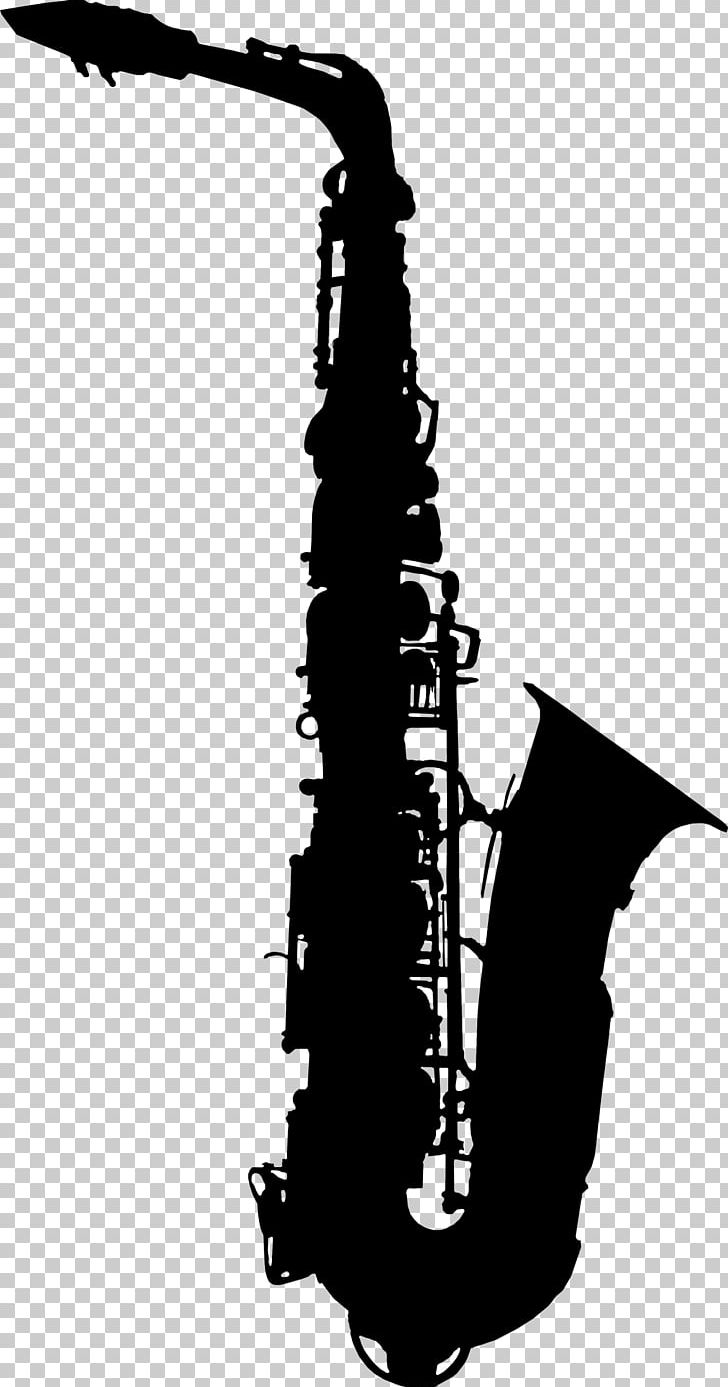 Alto Saxophone Silhouette Drawing PNG, Clipart, Alto Saxophone, Art, Black And White, Clarinet, Clarinet Family Free PNG Download