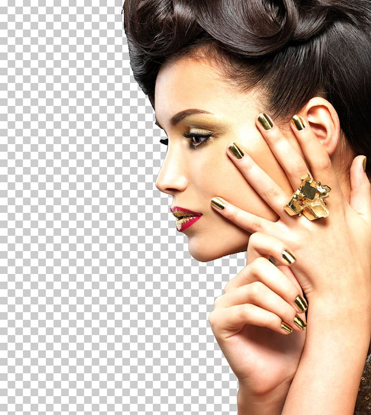 Cosmetics Beauty Parlour Model Manicure PNG, Clipart, Black Hair, Care, Cheek, Fashion, Fashion Model Free PNG Download