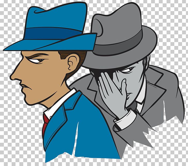 Fedora Hat Cartoon Comics Character PNG, Clipart, Blue, Blue Abstract, Bluehat, Cartoon Detective, Characters Free PNG Download