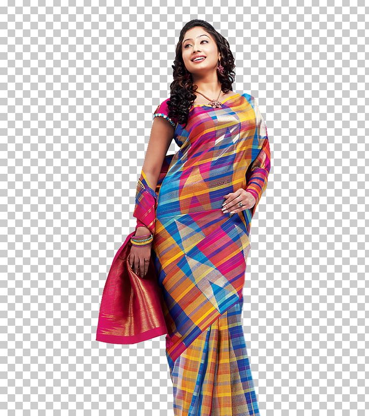 Shoulder Sari Tartan PNG, Clipart, Clothing, Indian, Indian Saree, Joint, Magenta Free PNG Download