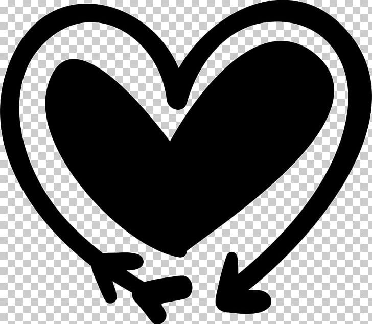 Heart Computer Icons Encapsulated PostScript PNG, Clipart, Arrow, Black And White, Cdr, Computer Icons, Doodle Free PNG Download