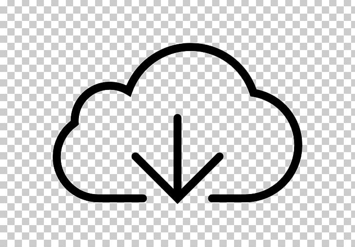 Computer Icons Cloud Computing Arrow PNG, Clipart, Angle, Area, Arrow, Black And White, Button Free PNG Download