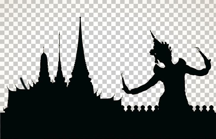 Grand Palace Temple Of The Emerald Buddha Ananta Samakhom Throne Hall PNG, Clipart, Art, Black, Building, Computer Wallpaper, Fictional Character Free PNG Download
