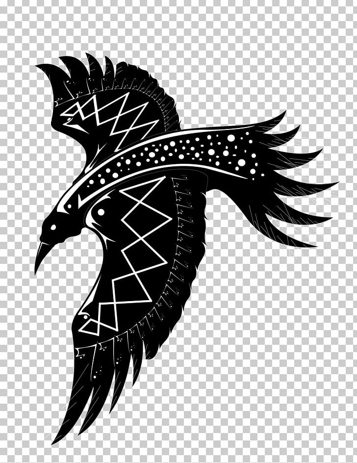 Common Raven Tattoo Art PNG, Clipart, Animals, Art, Artist, Beak, Bird Free PNG Download