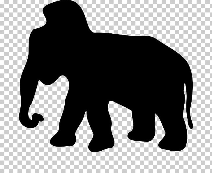Indian Elephant African Bush Elephant Silhouette Elephantidae PNG, Clipart, Animal, Animals, Big Cats, Black, Carnivoran Free PNG Download