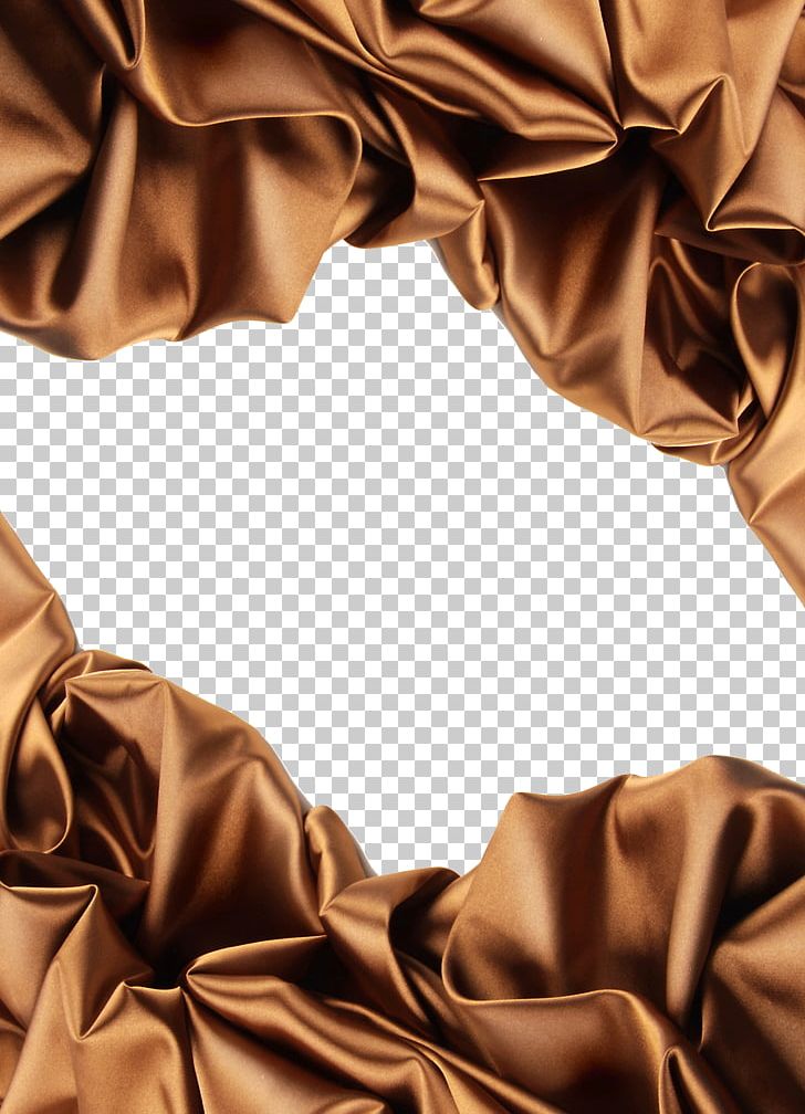 Textile Silk Paper Material Ribbon PNG, Clipart, Advertising, Art, Brown, Clothing Material, Decoration Free PNG Download
