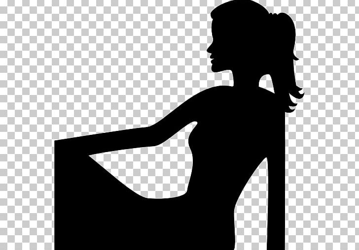 Woman Silhouette Computer Icons Zodiac Virgo PNG, Clipart, Arm, Beauty, Black, Black And White, Computer Icons Free PNG Download