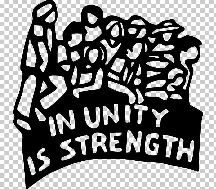unity clipart black and white