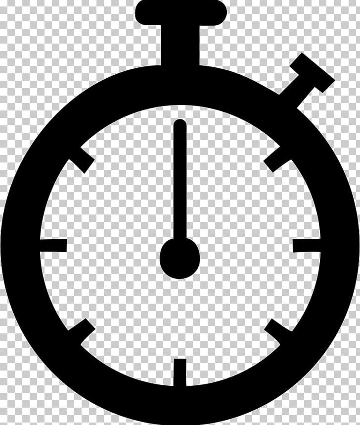 Stopwatch Computer Icons Timer PNG, Clipart, Angle, Black And White, Chronometer Watch, Circle, Clock Free PNG Download