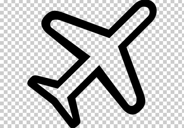 Airplane Computer Icons Flight Symbol PNG, Clipart, Airplane, Angle, Area, Aviation, Black And White Free PNG Download