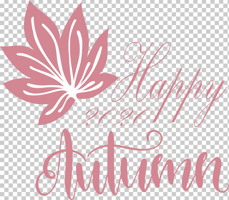 Happy Fall Happy Autumn PNG, Clipart, Floral Design, Happy Autumn, Happy Fall, Line, Logo Free PNG Download