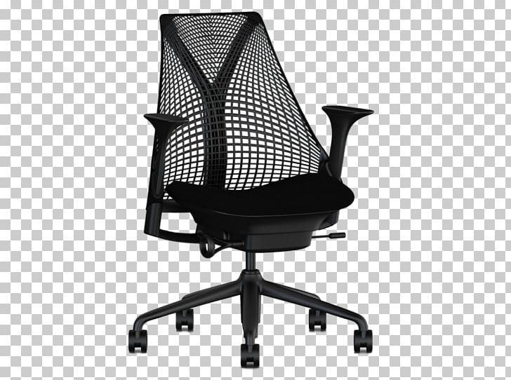 Herman Miller Office & Desk Chairs Aeron Chair Caster PNG, Clipart, Aeron Chair, Angle, Armrest, Black, Cantilever Chair Free PNG Download