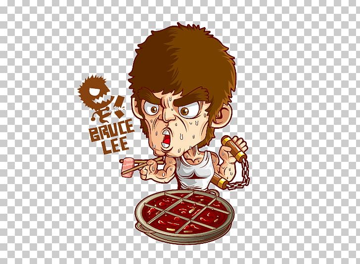 Cartoon Moe Q-version Illustration PNG, Clipart, Avatar, Bruce, Calligraphy, Cartoon Bruce Lee, Cartoon Modeling Free PNG Download