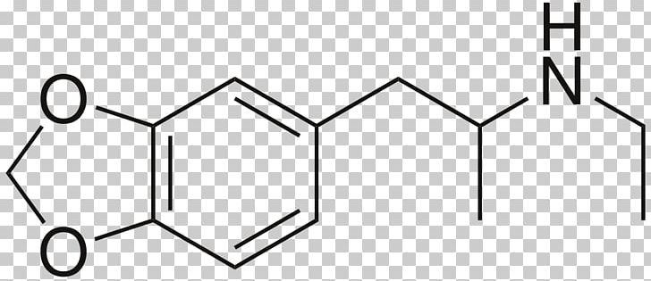 Chemical Structure MDMA Molecule Methylbenzodioxolylbutanamine PNG, Clipart, Amphetamine, Angle, Area, Black, Black And White Free PNG Download