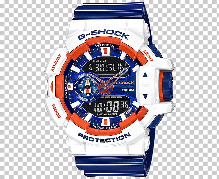 G-Shock GA-400 Shock-resistant Watch Casio PNG, Clipart, Accessories, Blue, Brand, Casio, Clock Free PNG Download