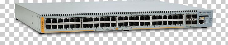 Gigabit Ethernet Allied Telesis Network Switch Stackable Switch Small Form-factor Pluggable Transceiver PNG, Clipart, Allied Telesis, Computer Network, Computer Port, Ethernet, Gigabit Free PNG Download