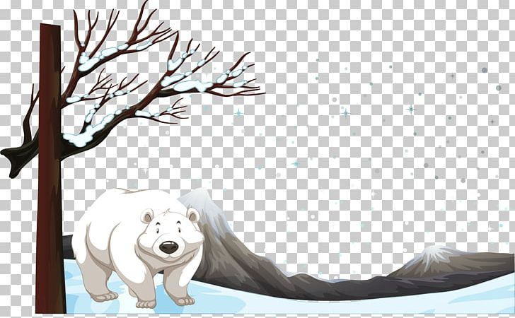 Winter Adobe Illustrator Illustration PNG, Clipart, Animals, Carnivoran, Cartoon, Computer Wallpaper, Dog Like Mammal Free PNG Download