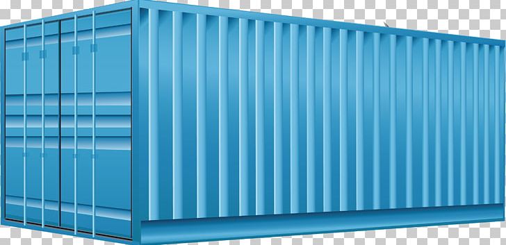 Logistics Truck Cargo Intermodal Container PNG, Clipart, Android, Blue, Container, Container Vector, Decorative Elements Free PNG Download