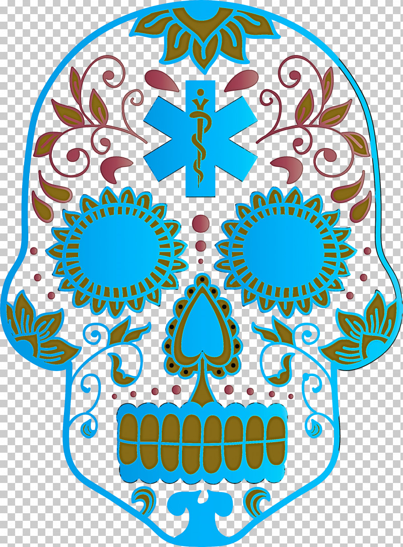 Sugar Skull PNG, Clipart, Drawing, Line Art, Painting, Printmaking, Silhouette Free PNG Download
