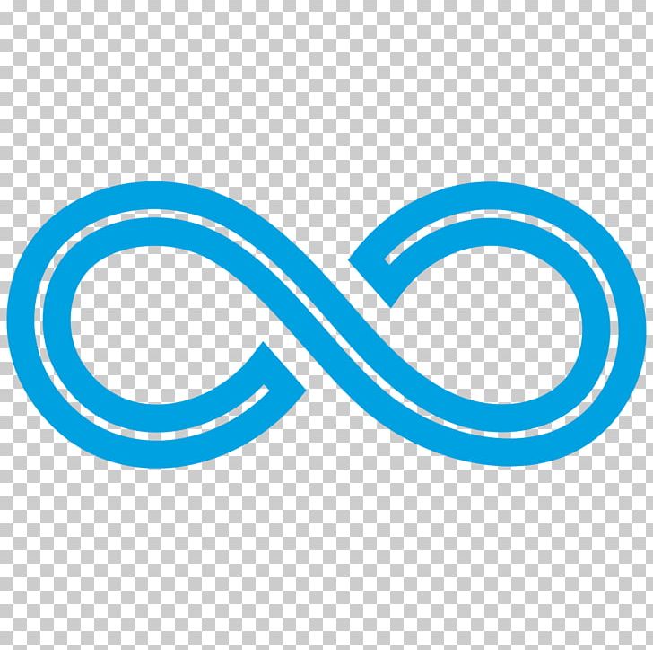 blue infinity sign clip art