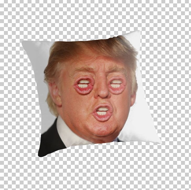 Donald Trump Nose Cushion Throw Pillows PNG, Clipart, Celebrities, Chin, Cushion, Donald Trump, Face Free PNG Download