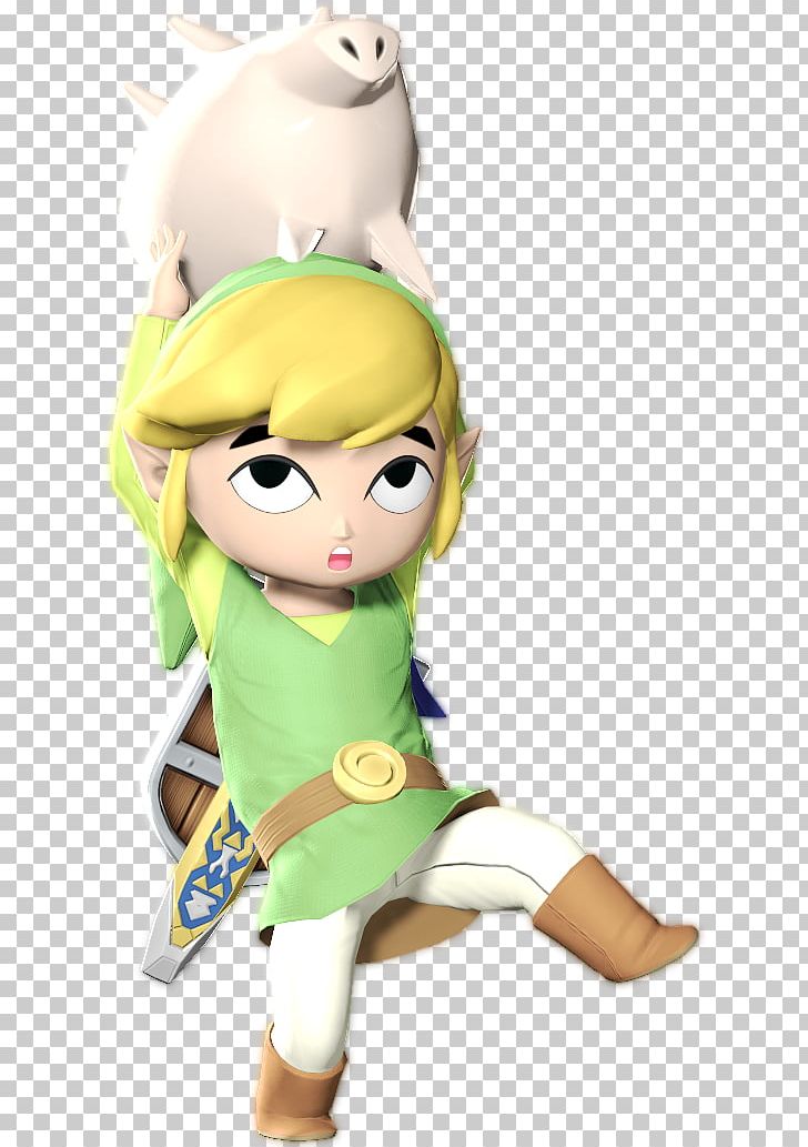 The Legend Of Zelda: The Wind Waker Link Super Smash Bros. Brawl Cartoon Fan Art PNG, Clipart, Art, Cartoon, Character, Deviantart, Doll Free PNG Download