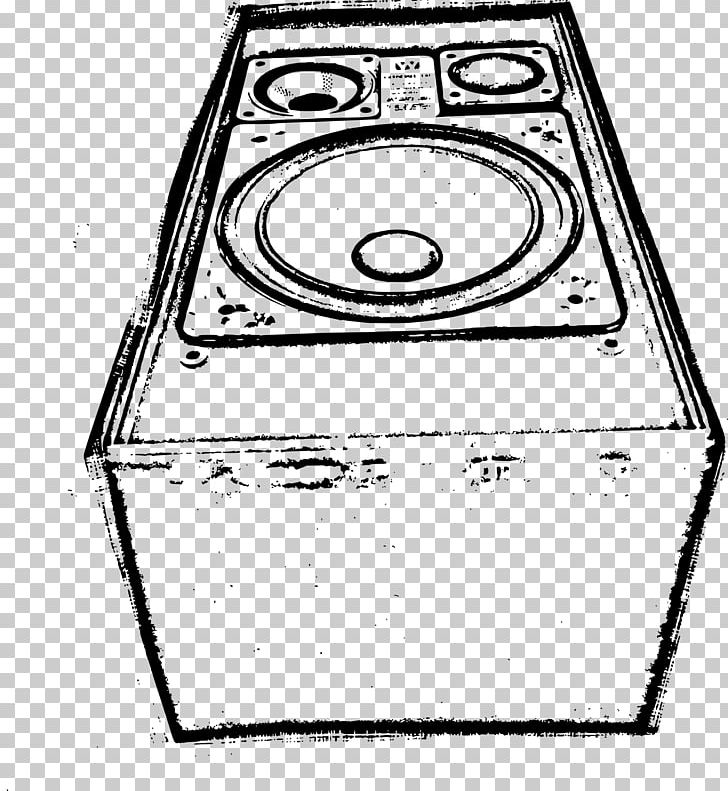 Loudspeaker Line Art PNG, Clipart, Area, Audio Cassette, Bass, Black And White, Computer Icons Free PNG Download