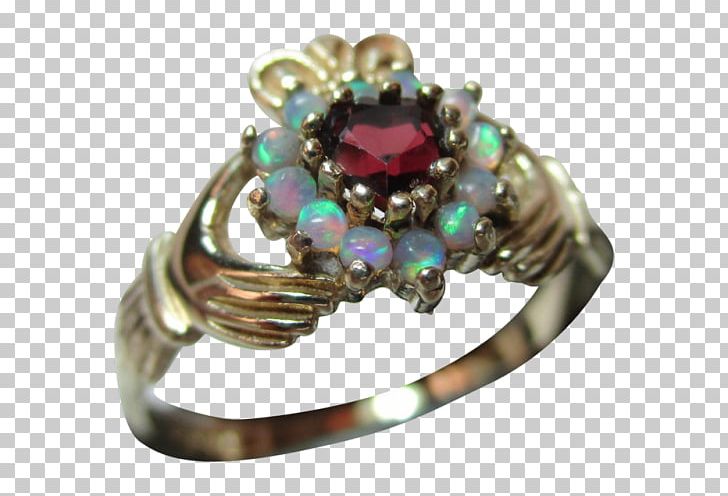 Opal Claddagh Ring Ruby PNG, Clipart, Body Jewellery, Body Jewelry, Bracelet, Claddagh, Claddagh Ring Free PNG Download