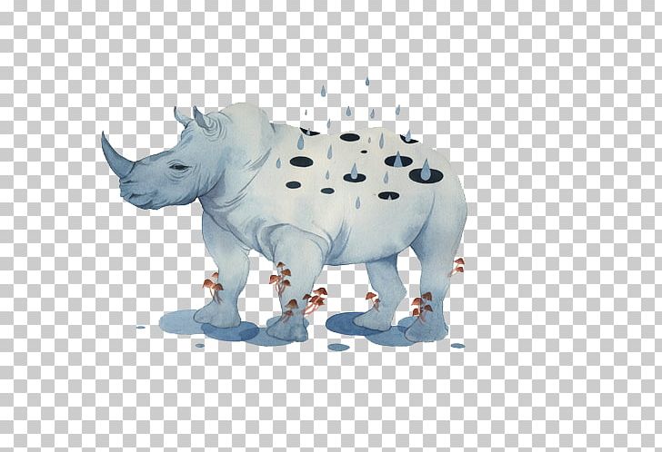 Rhinoceros Illustration PNG, Clipart, Animals, Cartoon, Cattle Like Mammal, Download, Elephants And Mammoths Free PNG Download